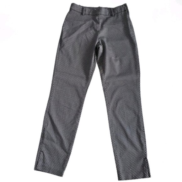 H&M Women's Black & White Ankle Length Pants, 6 - Picture 1 of 7